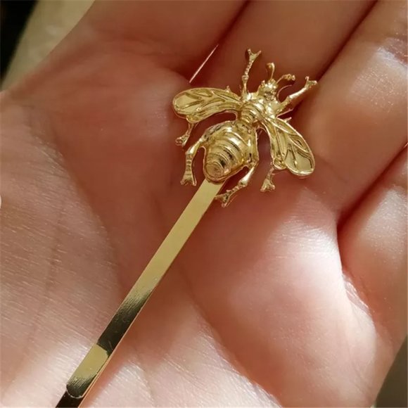 🐝 2 Boho Bumble Bee 🐝 Hair Pins - Picture 3 of 4